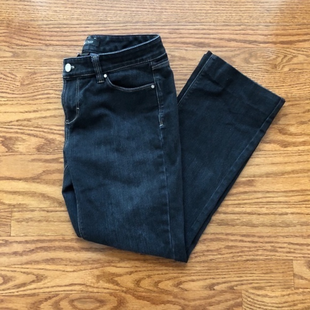 WHBM Blanc Dark‎ Wash Jeans
